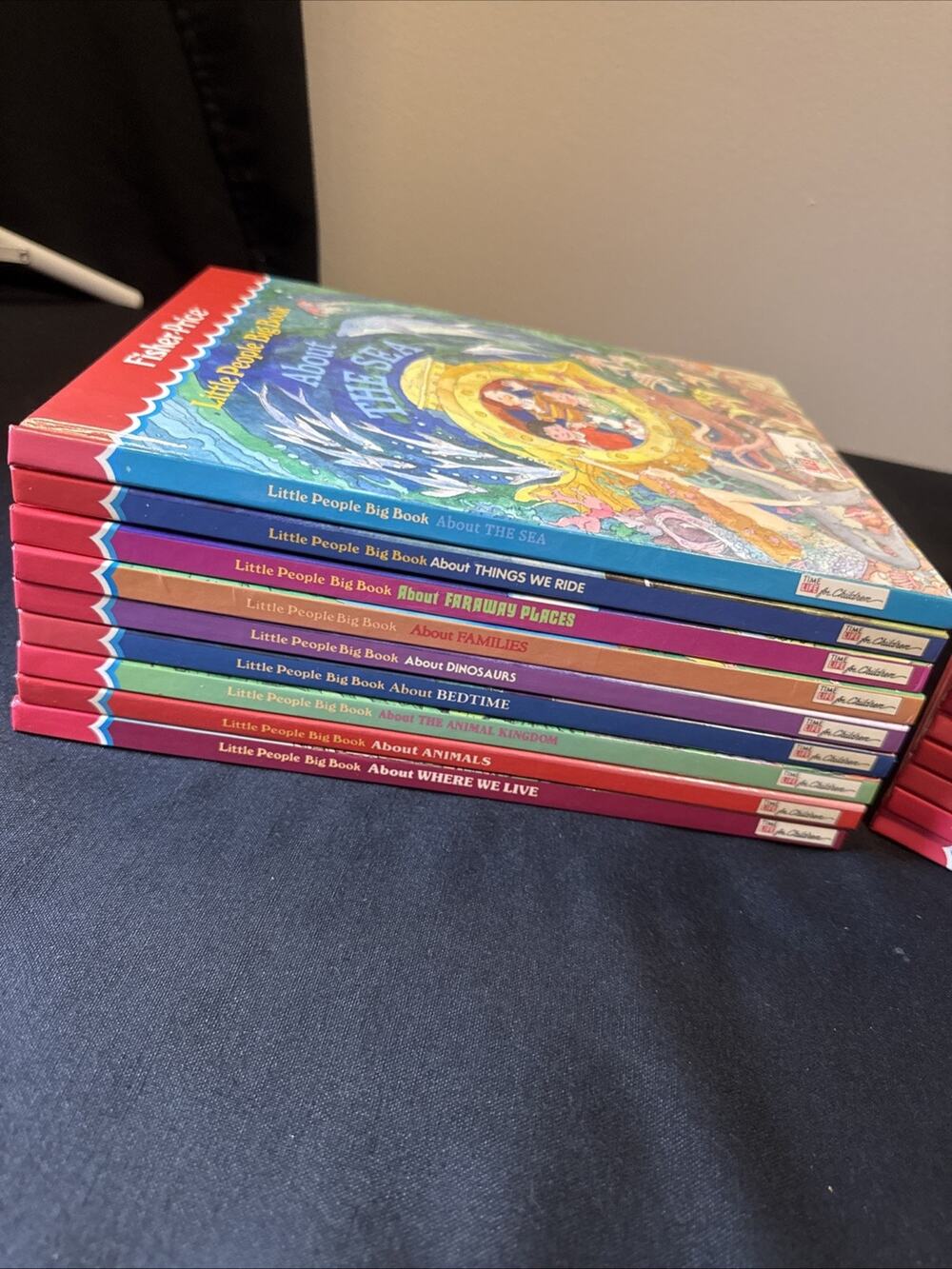 Time Life For Children, Little People Big Books Complete Set Of 18 Kids Vintage